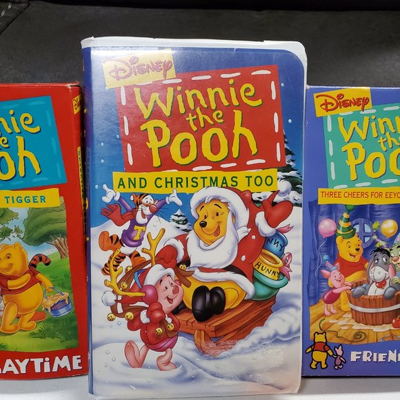 VHS Tapes - Media - Electronics - Disney - Winnie The Pooh - Lot of 8 - Picture 3 of 9